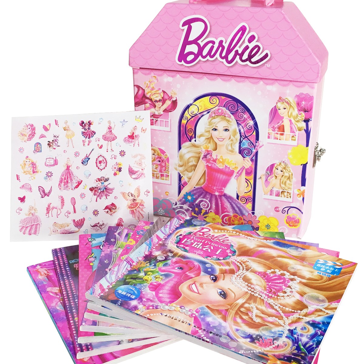 芭比幼公主影院美满大礼盒（全7册）